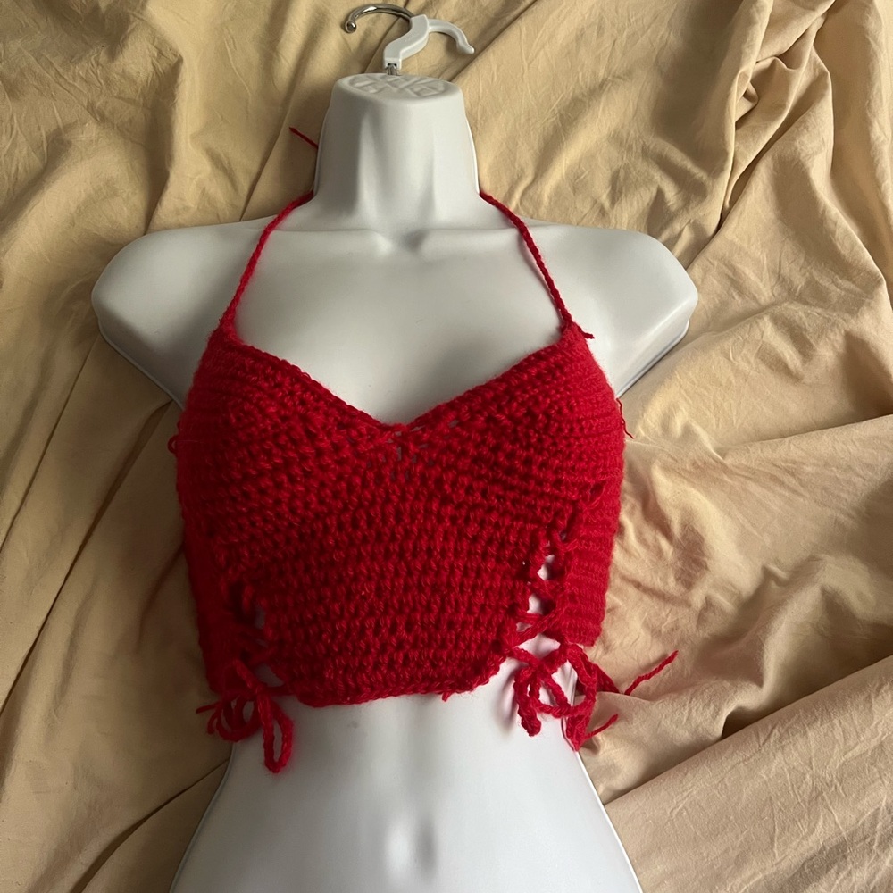 Crochet crop top